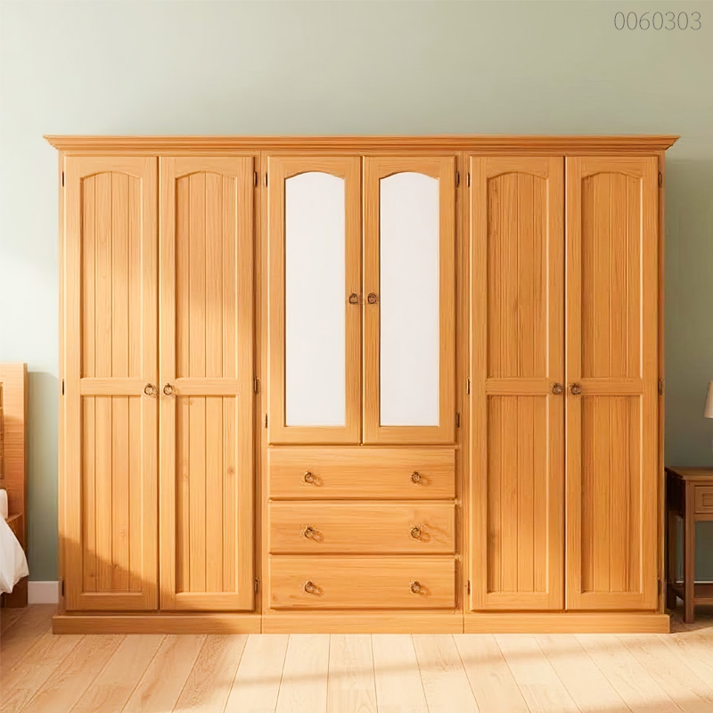 Tủ quần áo gỗ tràm Olive