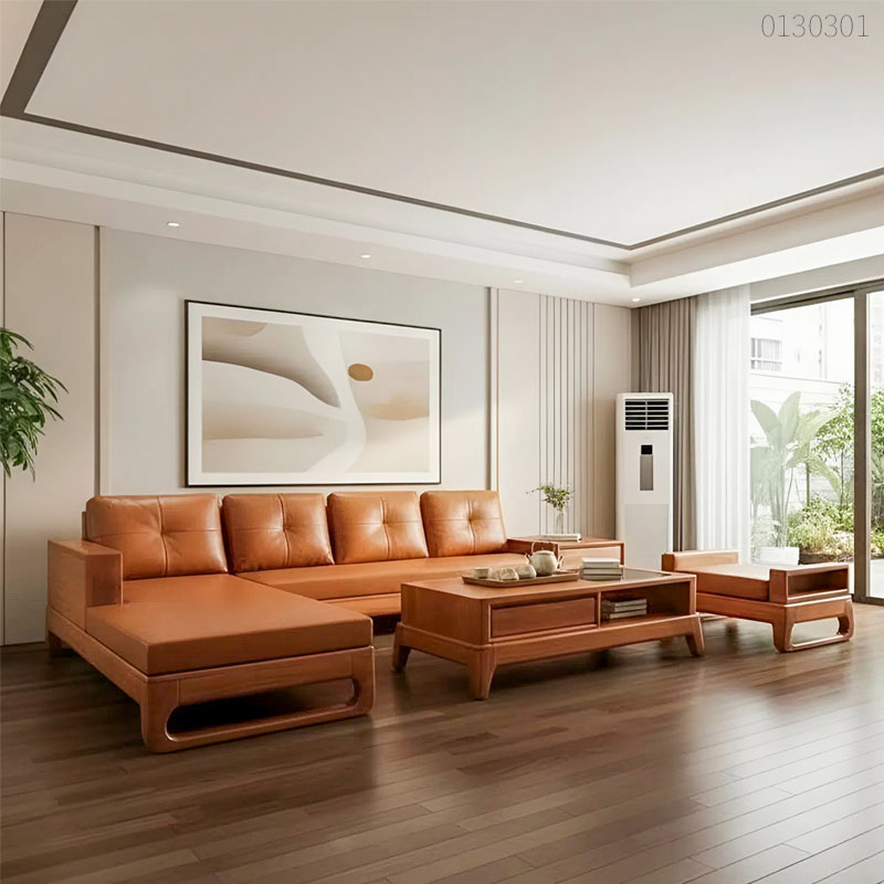 Sofa gỗ hương Kendy