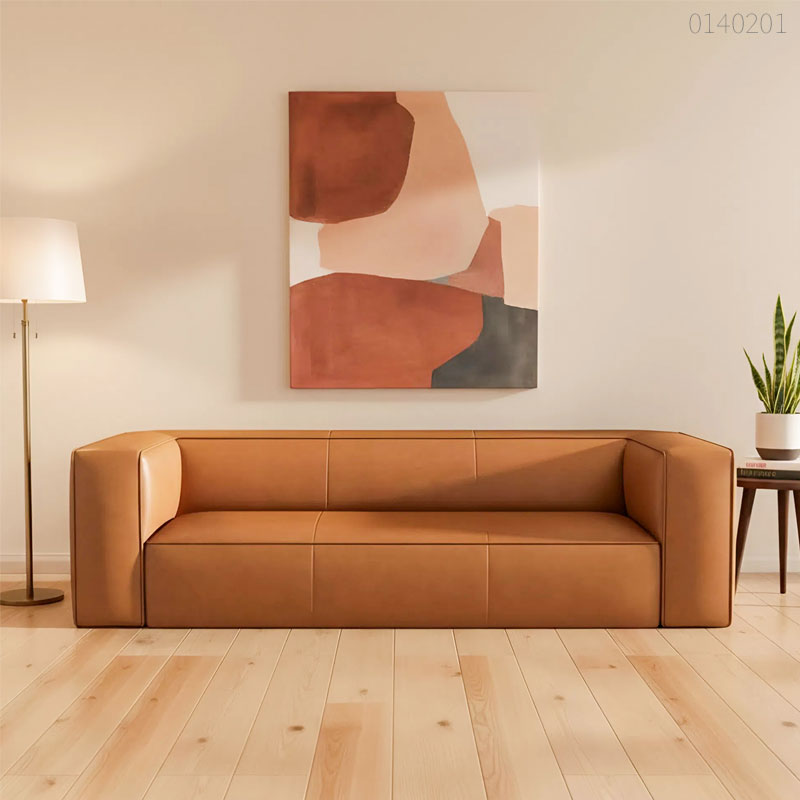 Sofa băng da bò Resty