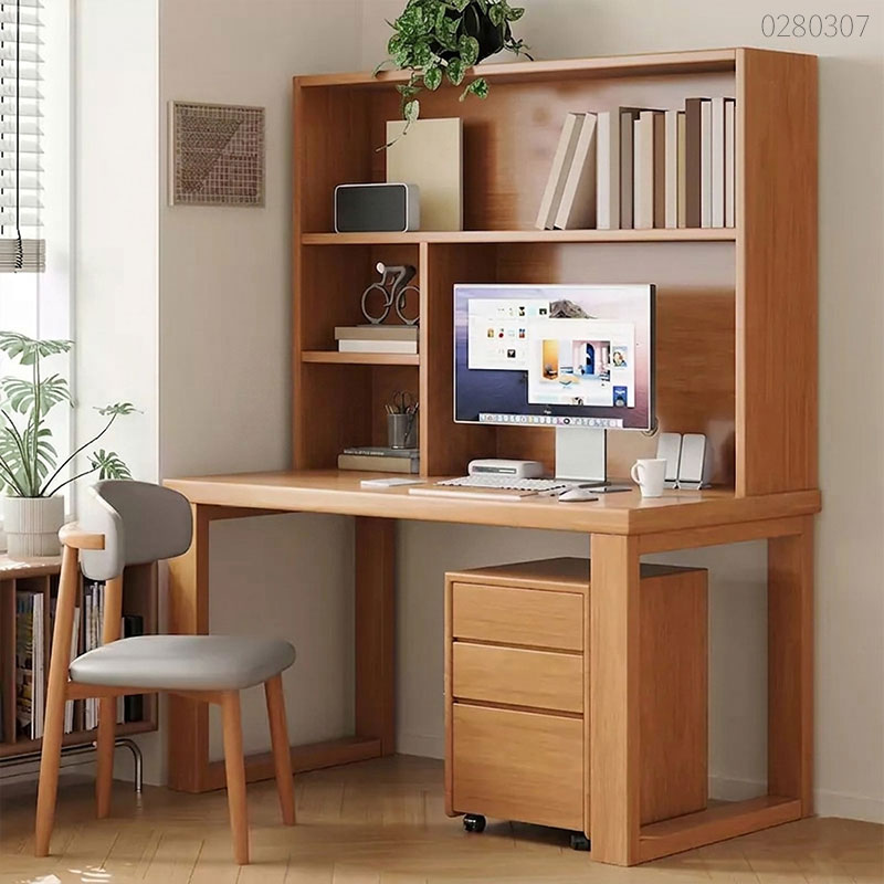Bàn làm việc có kệ sách Joli